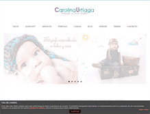 Tablet Screenshot of carolinaurtiaga.com